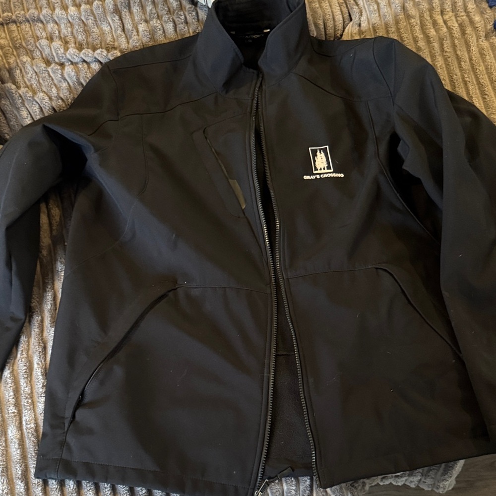 Men's Xl Black Post Authority Softshell Jacket